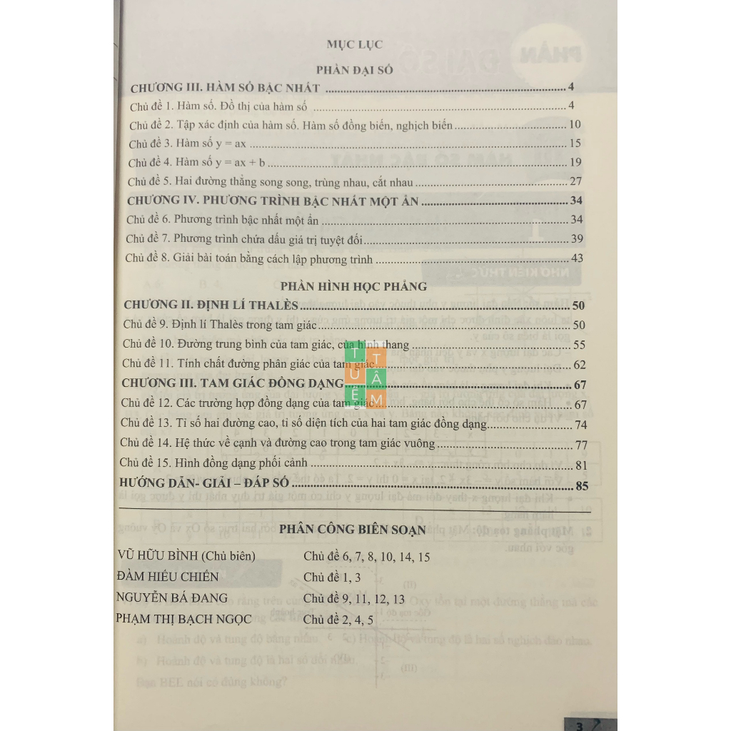 Sách - Bồi dưỡng Toán 8