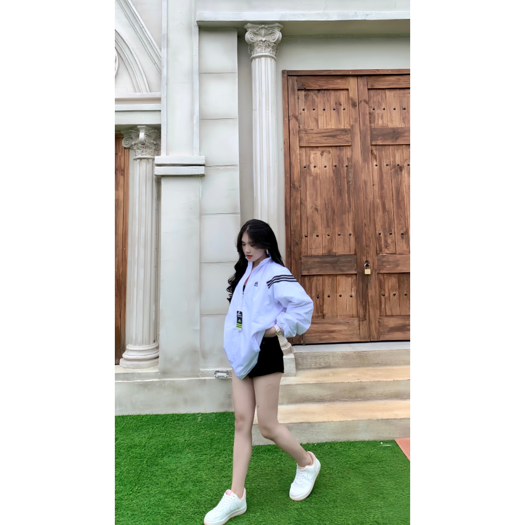 Áo khoác  Adidas, áo khoác chất gió dày dặn , chính hãng cao cấp, form chuẩn i hình M66 Latzia,vn