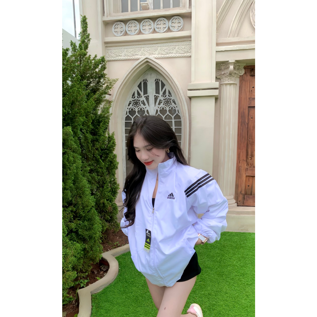 Áo khoác  Adidas, áo khoác chất gió dày dặn , chính hãng cao cấp, form chuẩn i hình M66 Latzia,vn