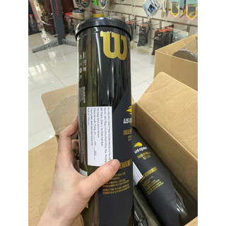 Combo 10 Lon Bóng Tennis Wilson US Open (4 Quả/Hộp) Chuyên Dùng Cho Môn Thể Thao Tennis, Đảm Bảo Hàng Chính Hãng