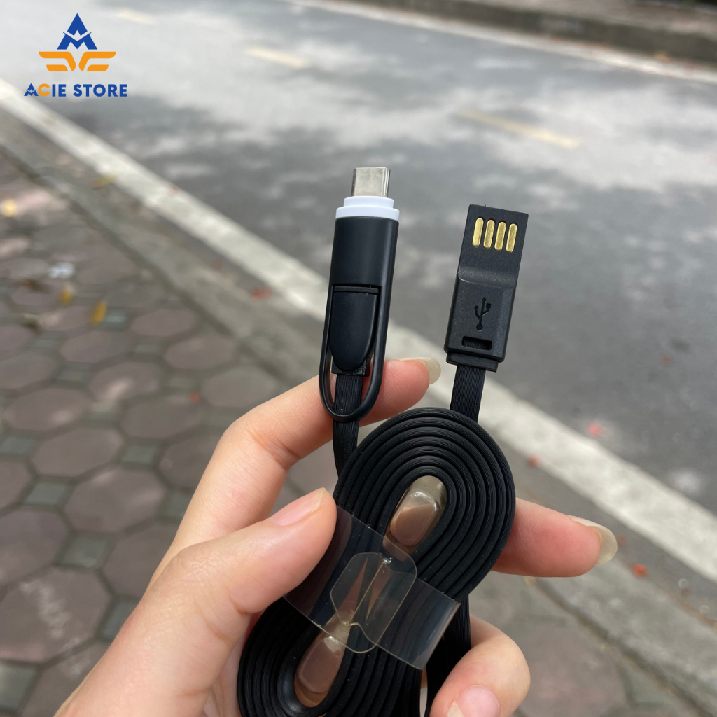 Cáp sạc 2 Đầu Dây Cáp Chắc Chắn ACIE STORE