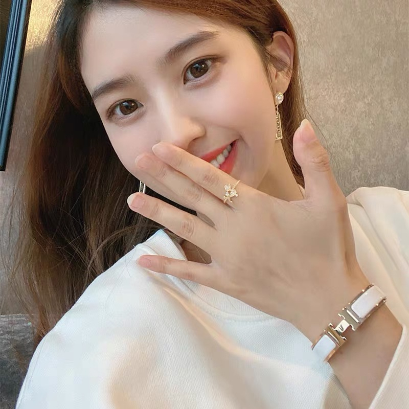 Vòng tay Clic H Bracelet 2073 Fullbox - Lắc Tay Hermes Full Color