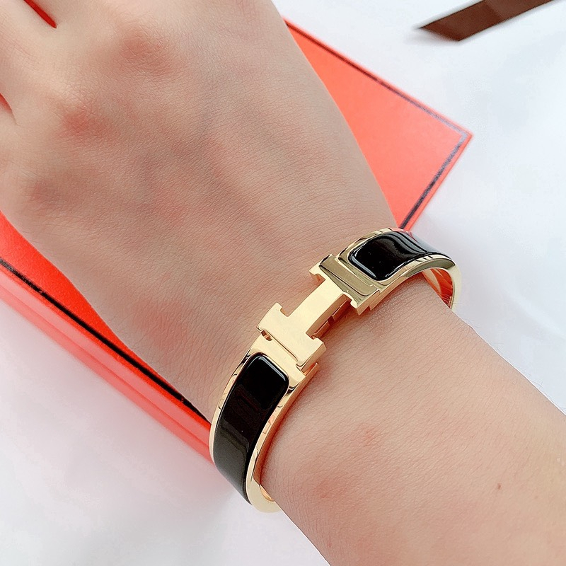 Vòng tay Clic H Bracelet 2073 Fullbox - Lắc Tay Hermes Full Color
