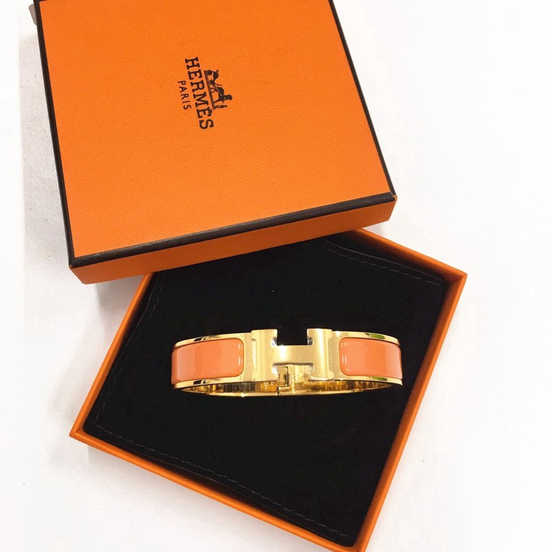 Vòng tay Clic H Bracelet 2073 Fullbox - Lắc Tay Hermes Full Color