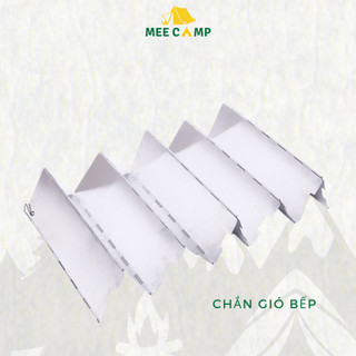 Bộ 10 thanh chắn gió bếp tiện dụng - Tấm chắn gió kèm túi đựng - Mee Camp