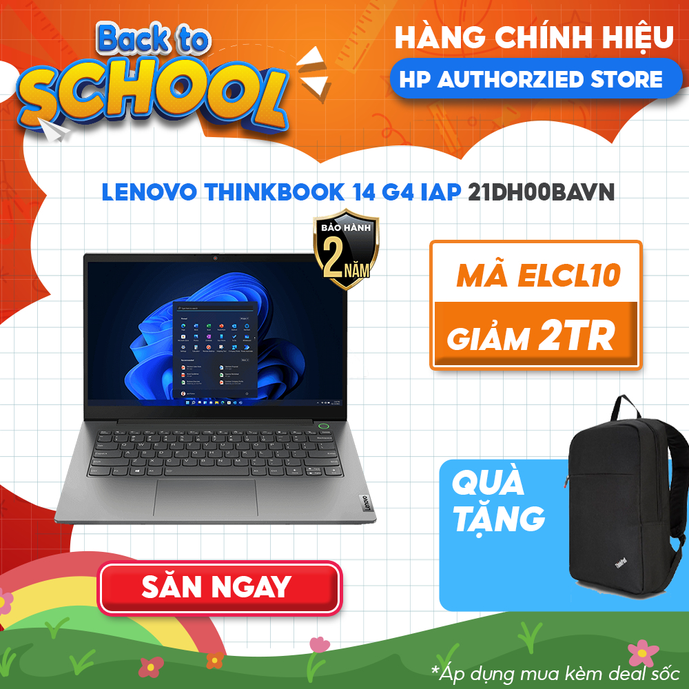 Laptop Lenovo ThinkBook 14 G4 IAP 21DH00BAVN (i5-1235U | 8GB | 512GB | 14')