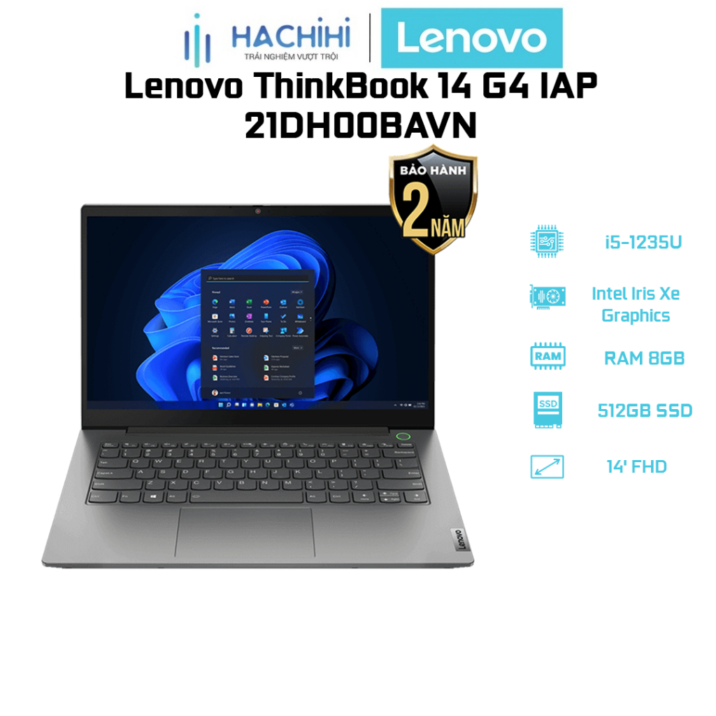 Laptop Lenovo ThinkBook 14 G4 IAP 21DH00BAVN (i5-1235U | 8GB | 512GB | 14')