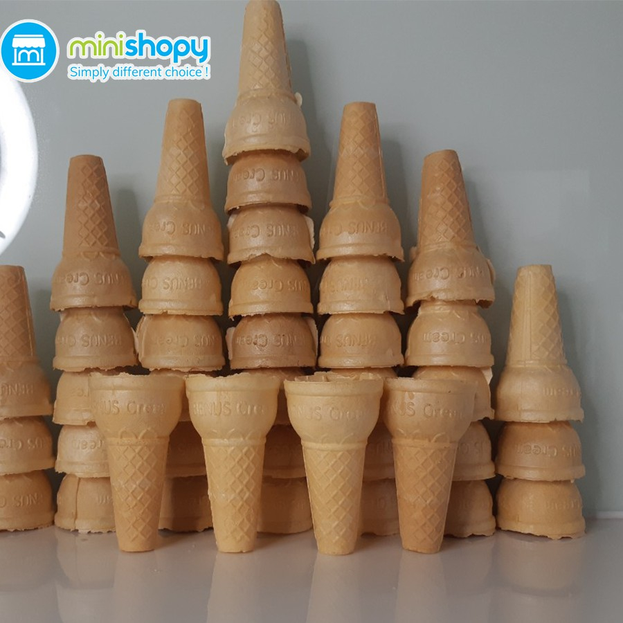 Bánh Ốc Quế Đựng Kem Tươi BENUSCream - 1 Thùng 600 cái