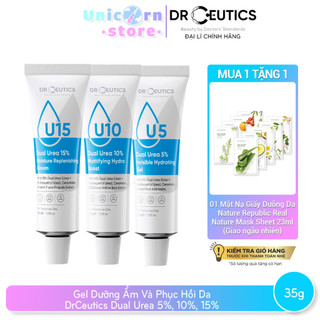 Gel Dưỡng Ẩm Và Phục Hồi Da DrCeutics Dual Urea 5%, 10%, 15% 35g