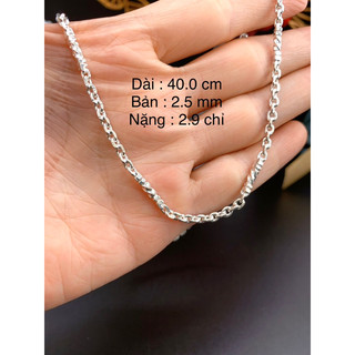Dây chuyền bạc cho bé trai  - DCBT0040- Bạc ta 950