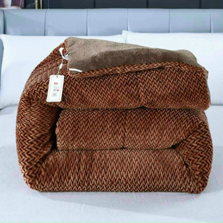 Chăn Lông Cừu Úc Cao Cấp Siêu Mềm Nhẹ Cho Mùa Đông, Làm Ấm Nhanh Giữ Nhiệt Tốt Kích Thước Chuẩn