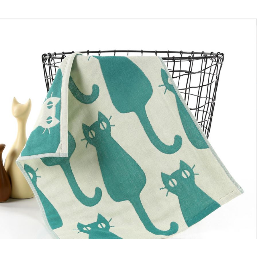 🔴Khăn mặt Xô Cotton Sợi tre Organic siêu mềm size 25*50cm/35*75cm