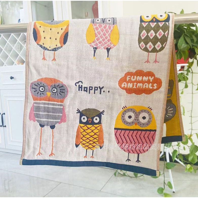 🔴Khăn mặt Xô Cotton Sợi tre Organic siêu mềm size 25*50cm/35*75cm