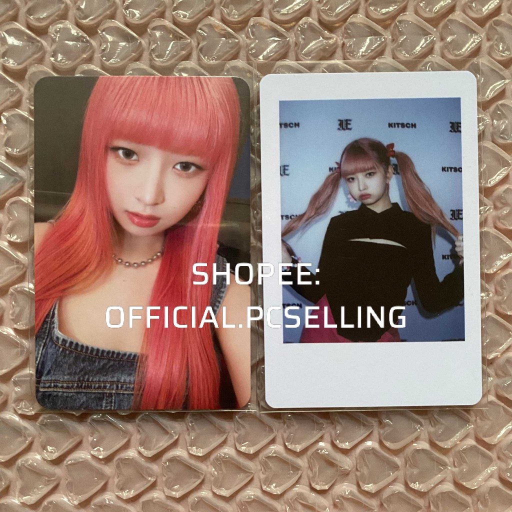 Photocard IVE album IVE mới ảnh thẻ bo góc chính hãng mặc định df