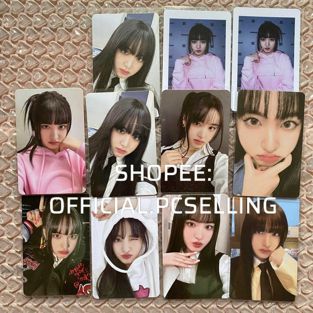 Photocard IVE album IVE mới ảnh thẻ bo góc chính hãng mặc định df