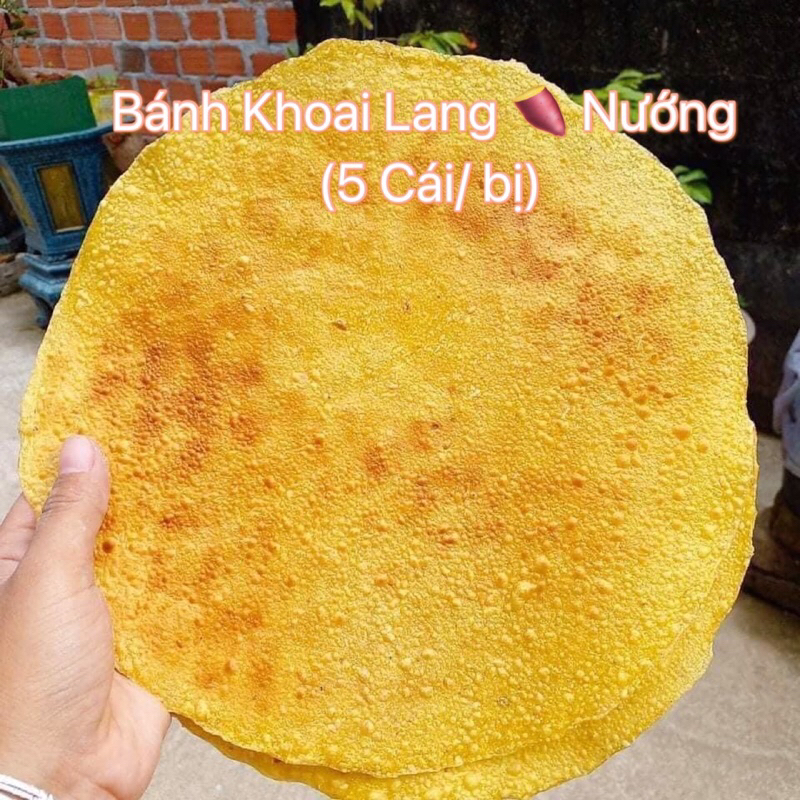 Bánh Tráng Khoai Lang 🍠 Nướng _5 cái/1 Bị_Đặc Sản Tam Quan 🏝 Bình Định