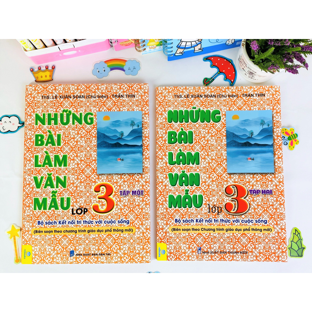 Sách - Combo 2 cuốn Những Bài Làm Văn Mẫu Lớp 3 - Kết Nối  - ndbooks