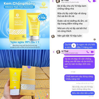 10 Kem Chống nắng Bamboo (Giá Sỉ)