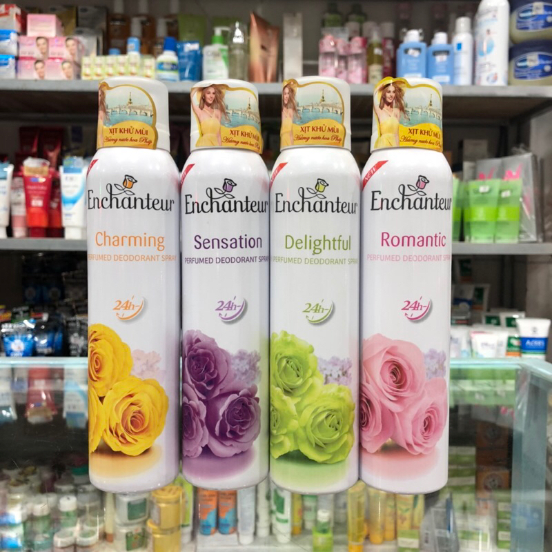 Xịt khử mùi Enchanteur 150g