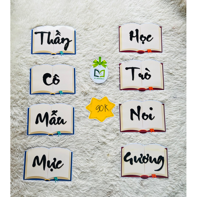 Khẩu hiệu trang trí lớp học