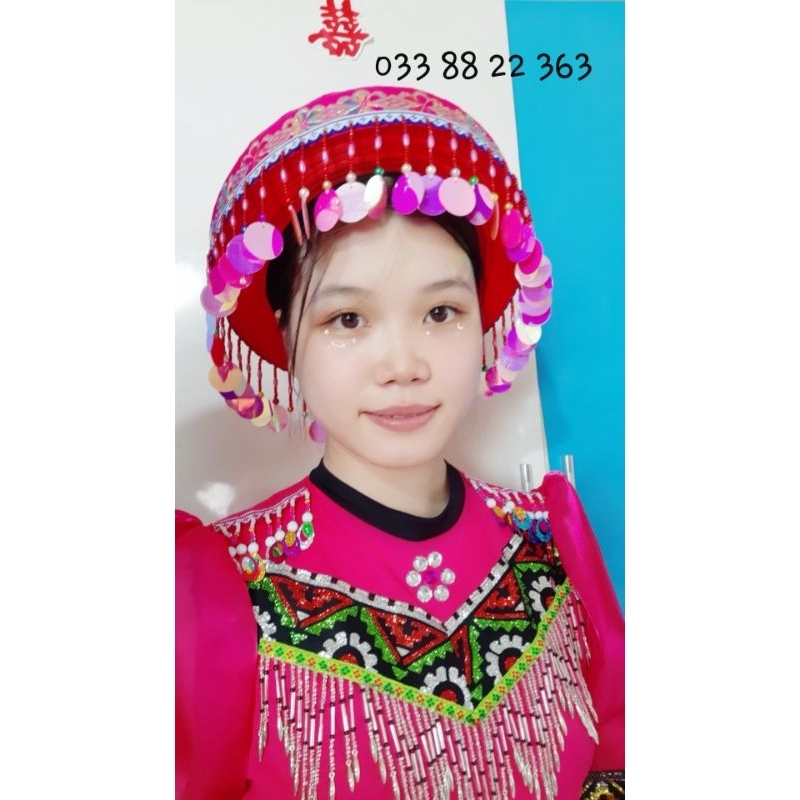 Mũ Hmong đẹp hàng loại 1 cực phẩm(033 88 22 363)