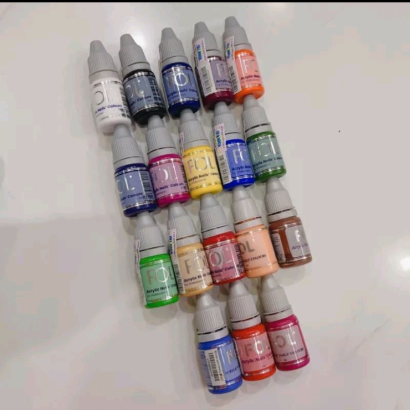 Bột vẽ co bản FOL bột vẽ mịn không bị khô lên màu chuẩn