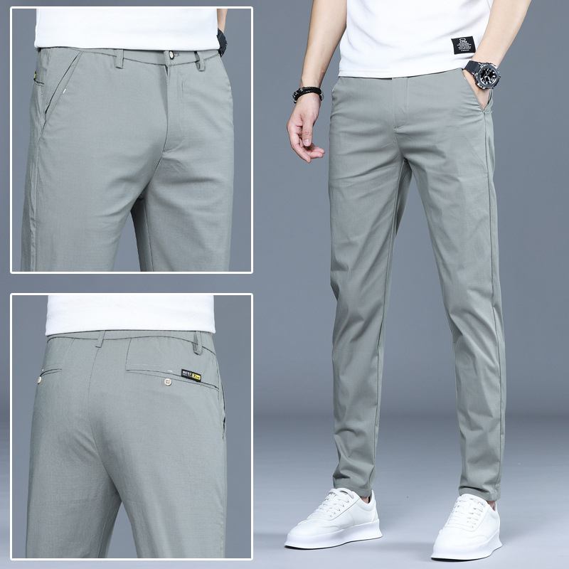 Quần Vải Kaki nam dài đứng phom MIAA chất vải kaki cao cấp dáng âu Slim Fit co giãn dáng ôm gọn phong cách công sở