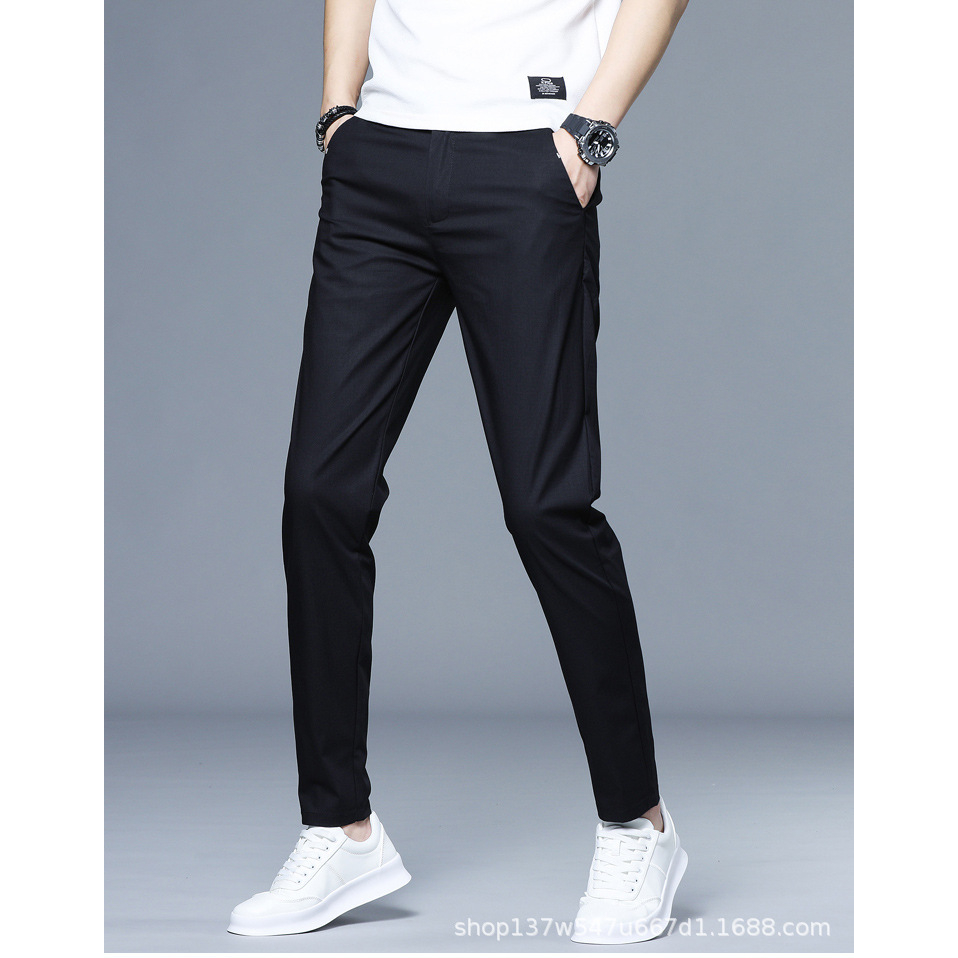 Quần Vải Kaki nam dài đứng phom MIAA chất vải kaki cao cấp dáng âu Slim Fit co giãn dáng ôm gọn phong cách công sở