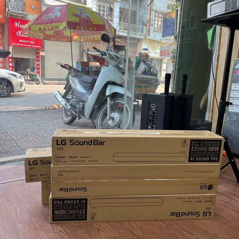 Loa thanh LG Soundbar SP2 2.1 100W - Hàng chính hãng bảo hành 12 tháng