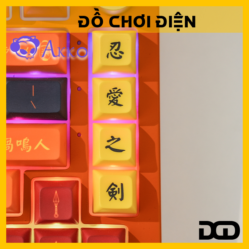 Bàn phím cơ không dây AKKO 5075B Plus Naruto