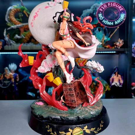 Mô hình Nezuko Kimetsu no Yaiba -  Mô hình Nezuko mặt trăng Thanh gươm diệt quỷ 33Cm - Hàng Cao Cấp Nét và rẻ
