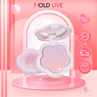 Phấn má hồng Gogo tales Vitality Slightly Drunk họa tiết hoa anh đào lâu trôi có nhũ nội địa Trung GT376