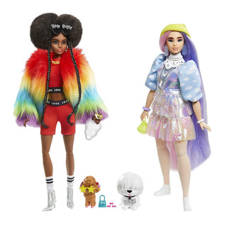 Búp bê thời trang barbie extra 1 extra 2
