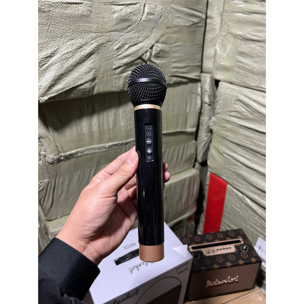 Loa Bluetooth Peterhot A106W bản mới nhất 2023 với âm thanh siêu đỉnh,loa karaoke không dây kèm micro hát siêu hay có BH