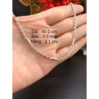 Dây chuyền bạc cho bé trai  - DCBT0040- Bạc ta 950