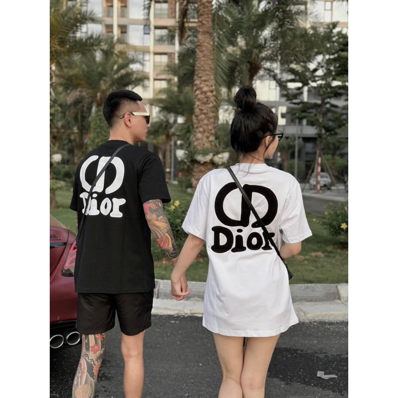 Áo Thun CT Di or 02 Form Unisex Nam nữ 100% cotton 2 chiều - Hàng Chuẩn Tem Tag hãng 250gsm