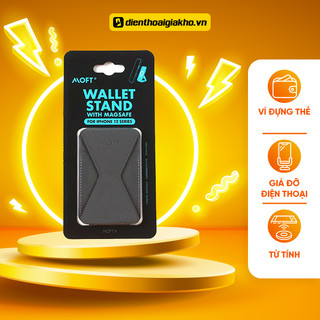 Giá Đỡ Điện Thoại MOFT/XIIEN Snap-On M.a.g_S.a.f.e Dùng Cho Smartphone/Ip 12/13/14 Tích Hợp Ví Đựng Thẻ Rất Tiện Lợi