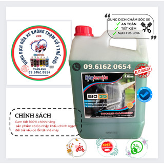 DUNG DỊCH RỬA XE KHÔNG CHẠM BIO 35-5l