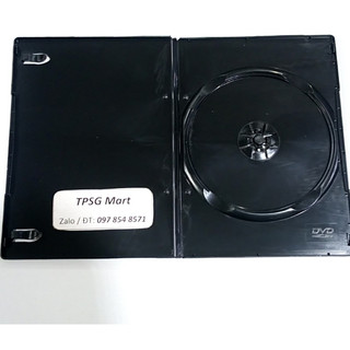 Hộp đựng đĩa cd, dvd nhựa đen