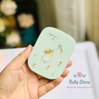 Gương cầm tay kèm lược