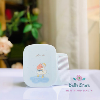 Gương cầm tay kèm lược