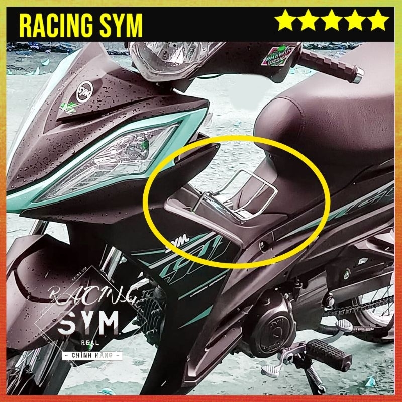 Baga giữa xe galaxy 50cc Chính Hãng chất liệu Inox không gỉ