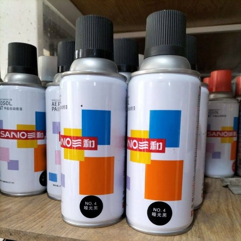 Sơn xịt Sano - Sơn trên tất cả bề mặt nhựa, kim loại