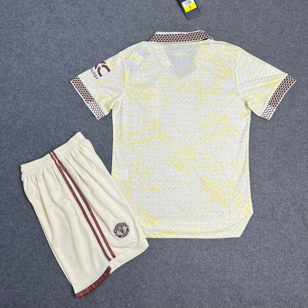 Bộ quần áo đá bóng nam nữ MU23 , áo đá banh thoáng khi mới nhất 2023 - FEX logo thêu - in cực nét - nhận in tên số