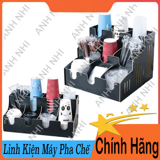 Kệ cốc 8 ngăn - 9 ngăn - kệ úp cốc trà sữa - Dụng cụ pha chế