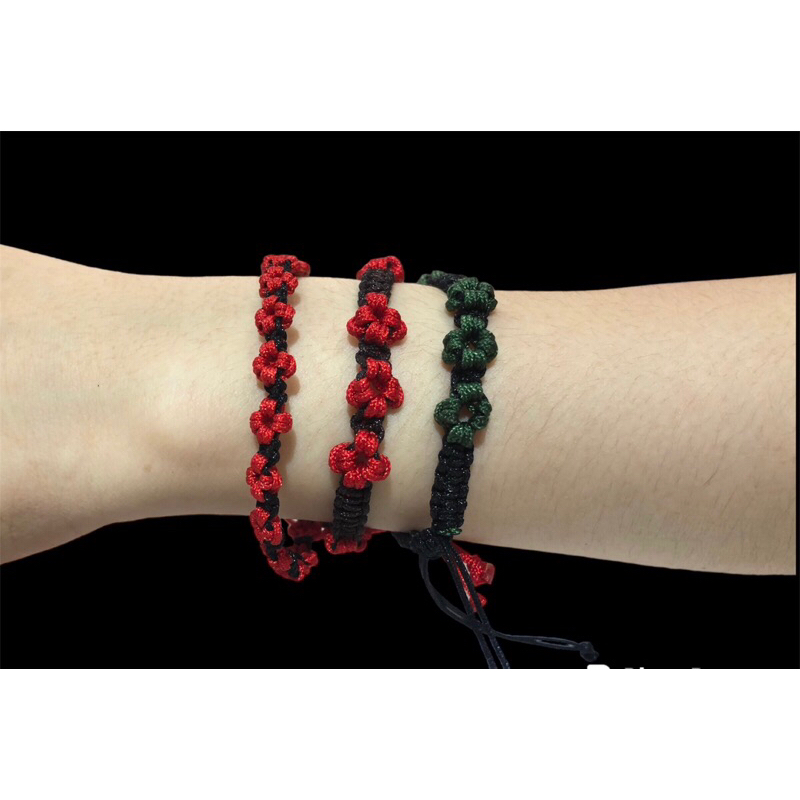 Vòng tay dây tết handmade cực xinh