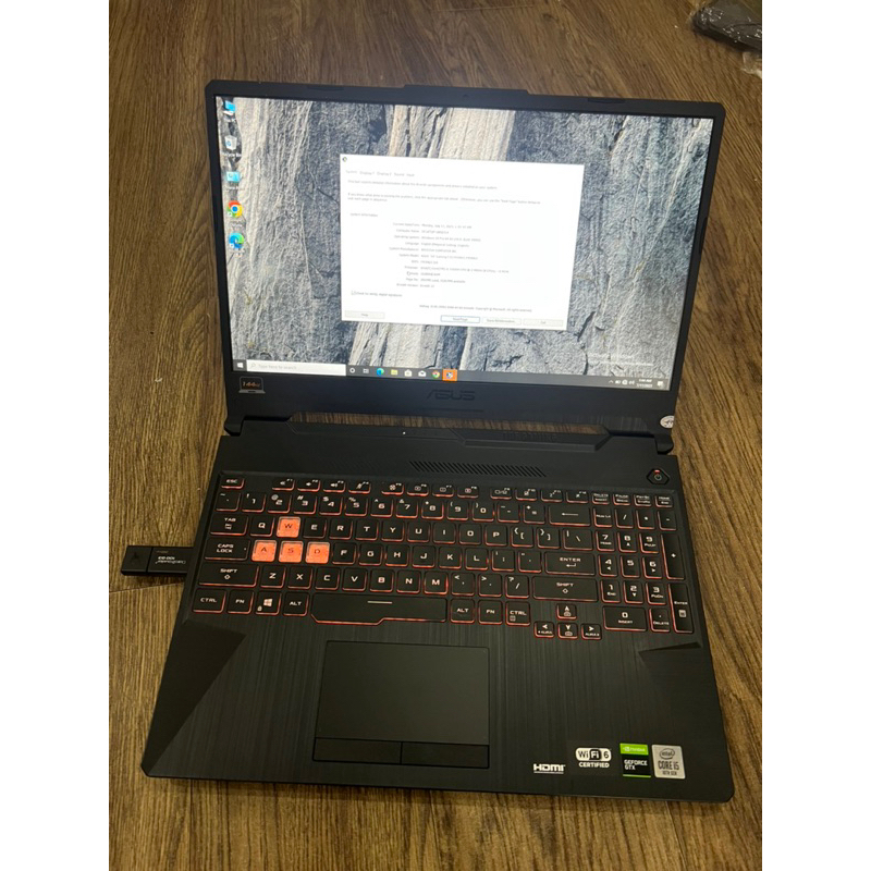 Laptop Gaming Asus FX506 Ram 16Gb SSD 512G GTX 1650 Màn 120hz Cân Mọi Tác Vụ Game max Setting