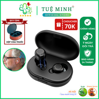 Máy trợ thính không dây siêu nhỏ Goodmi GM-305, tai nghe trợ thính cảm ứng