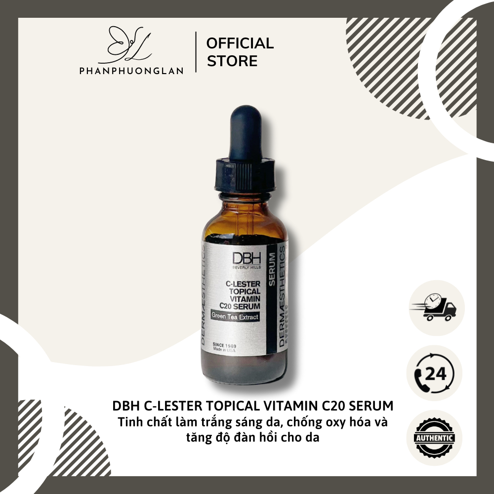 Serum Làm Trắng Sáng Da, Ngừa Lão Hóa DBH C-Lester Vitamin C20