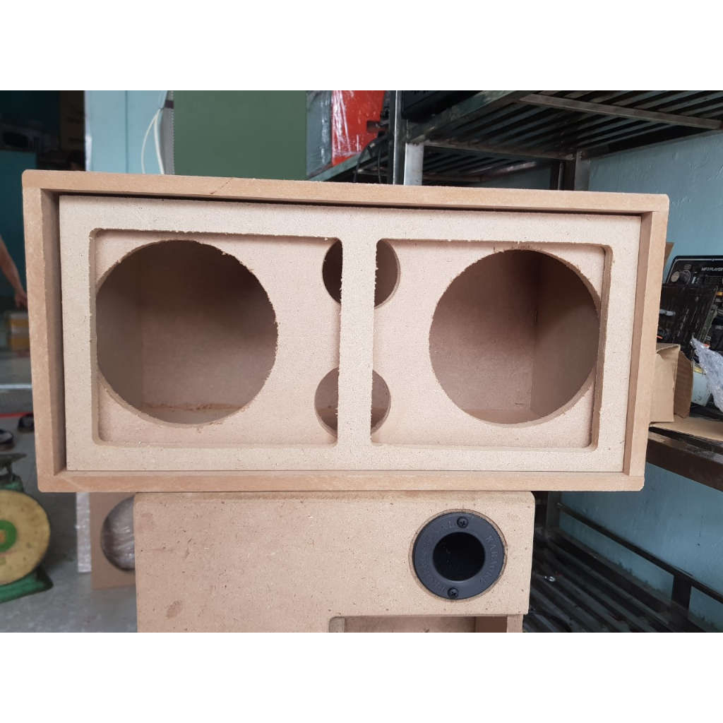 Full combo box loa ván thô bass16